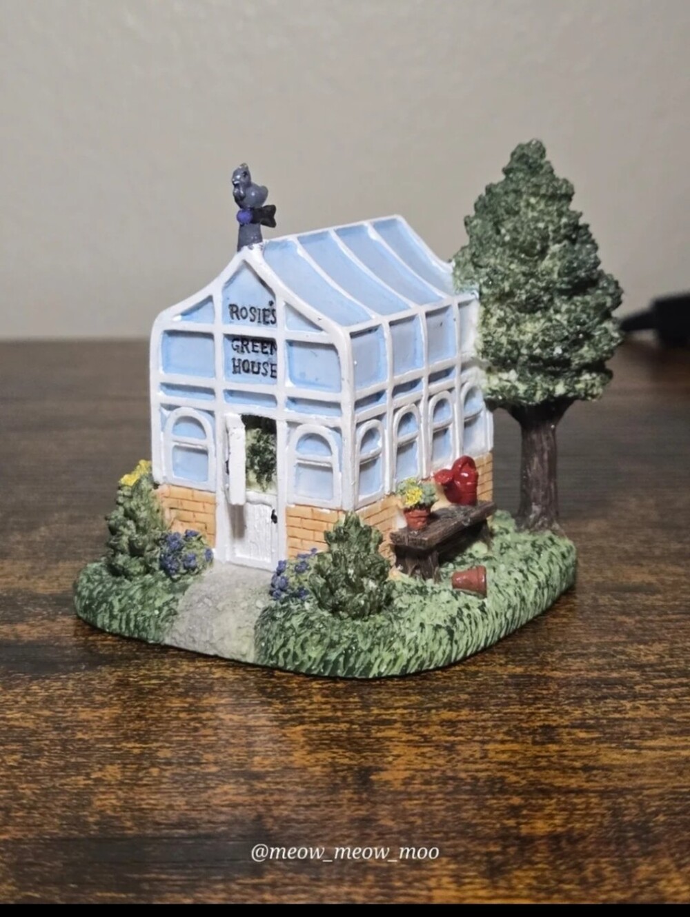Liberty Falls Rosie's Greenhouse Miniature 1999 HSE3b